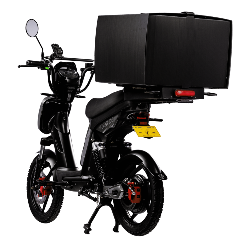 Electric best sale courier bike